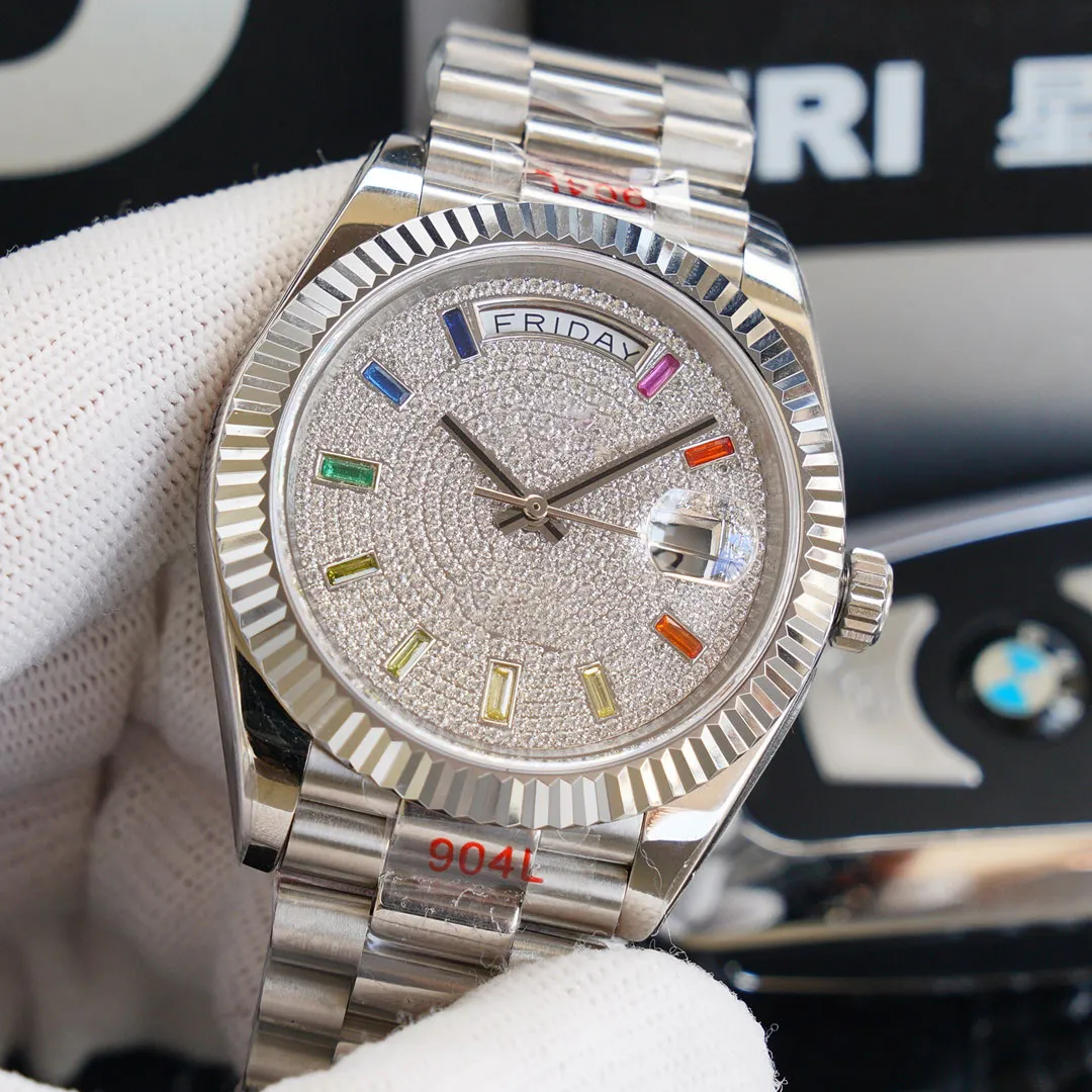 Mens Classic Sports Style Imperping Designer Watches 40 mm entièrement automatique Wristwatch Mécanique design de haute qualité Design Wriatwatches