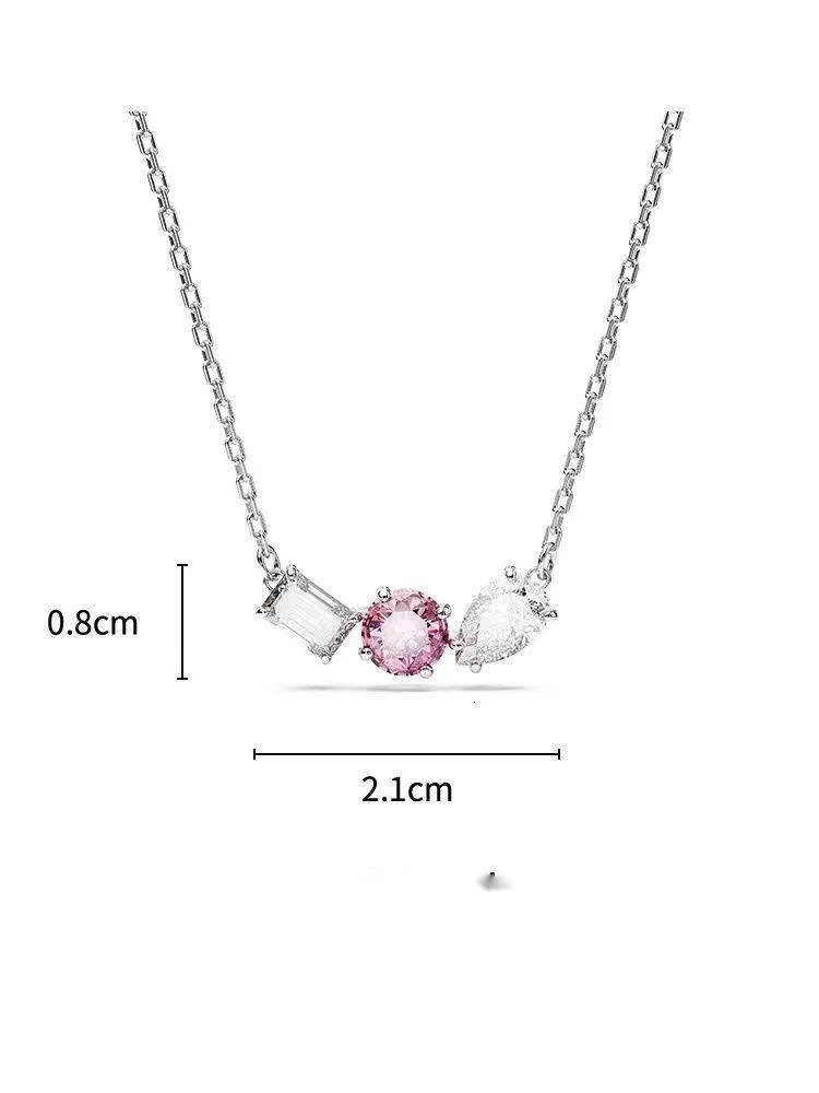 Designer sieraden hanger kettingen nieuwe angelina jolie dezelfde mesmera-serie hanger roze ketting vrouwelijk high-end cadeau