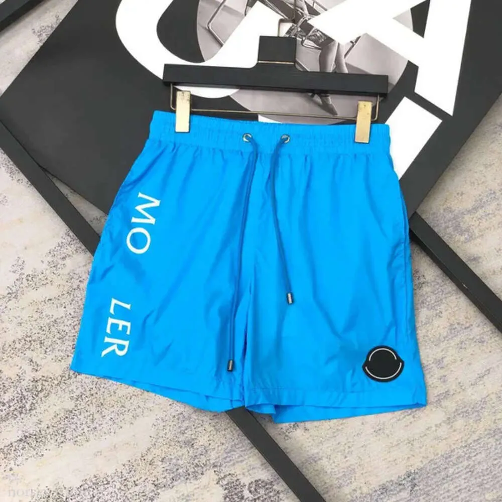 Moncleir Shorts Designer Shorts Luksusowe męskie pływanie krótkie klasyczne 3D Wzmacniane design swobodny jogging szorty Szybkie suszące nylonowe spodnie plażowe rozmiar m-xxxl 676