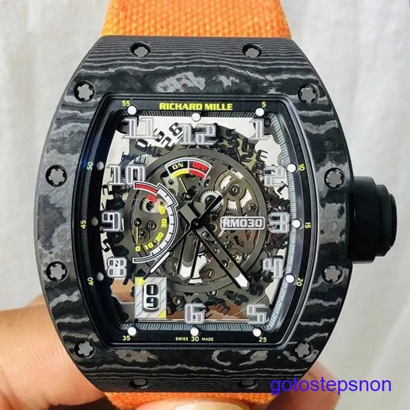 RM Racing Wrist Watch Series RM030 NTPT Yellow Storm Limited Edition