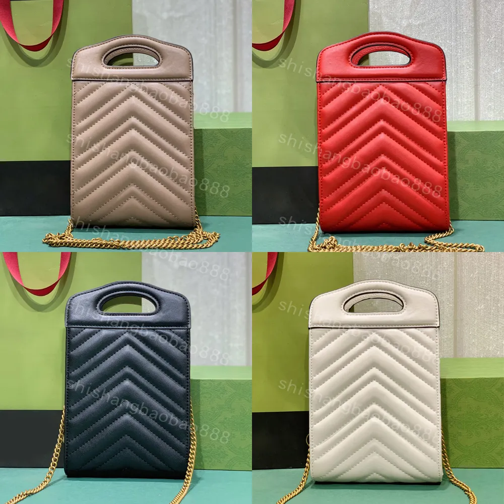 10a üst tasarımcı kadın çanta sapı mini çanta siyah beyaz matelasse chevron deri omuz çantaları moda crossbody çanta 699756