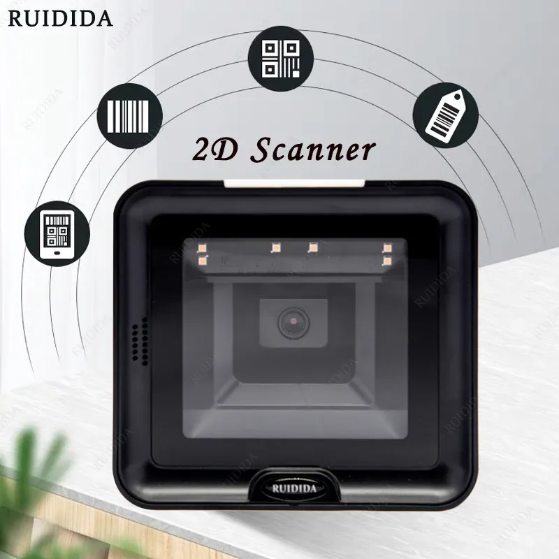 Scanners Platform CODNA CODICA DESKTOP CODICE DESKTOP CODICE LETTORE SCANSIONE 2D CODICE MANIFE SCANNER Scanner cablato Scanner USB QR Codice PDF Barras