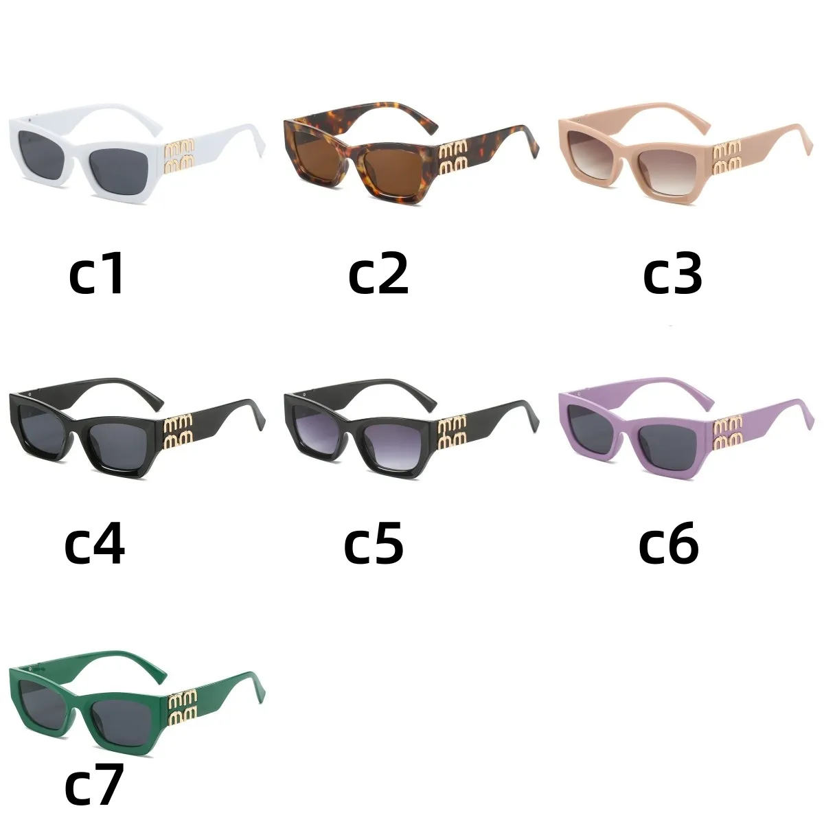 Grossist mu1 mu1 mens solglasögon män solglasögon designer solglasögon för kvinnor sommarskörglasögon toppkvalitet heet klassisk lyx retro solglasögon moq = 10