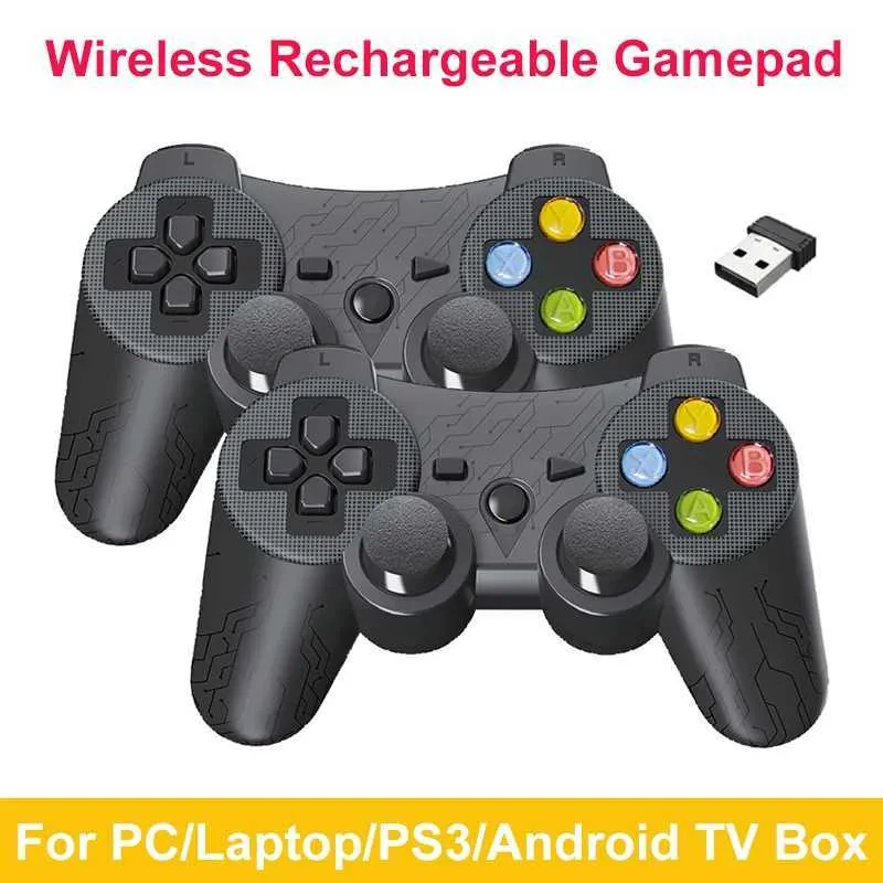 SS Game Board 2.4g Charging Game Controller USB Joystick Adequado para laptops para PC adequados para Android TV Box Steam Game JPypad J240507