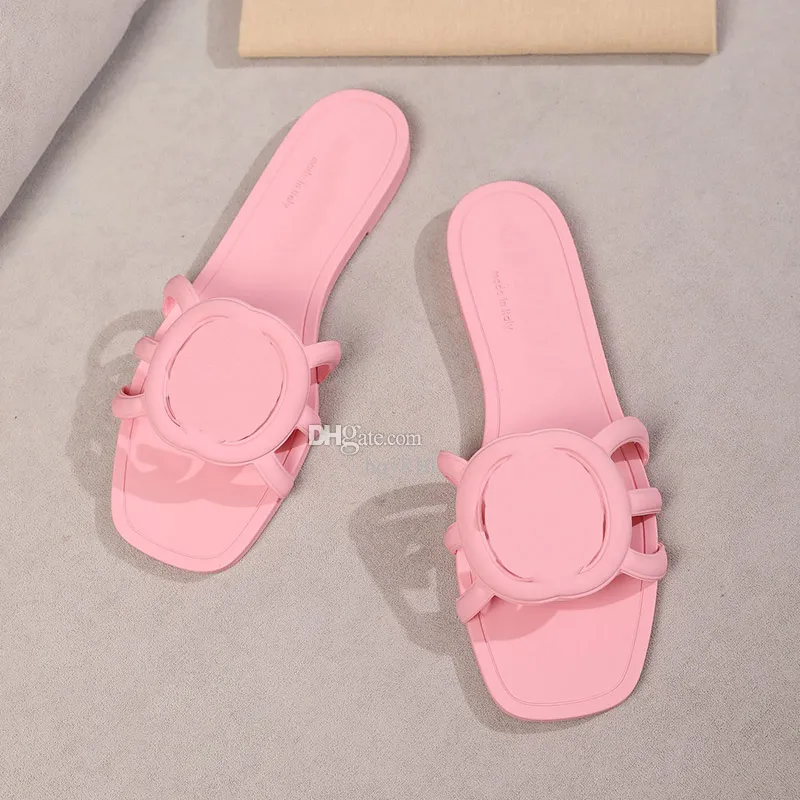 sandals famous designer women Jelly sandale Italy luxury interlock slide sandal Size 35-41 model AX02