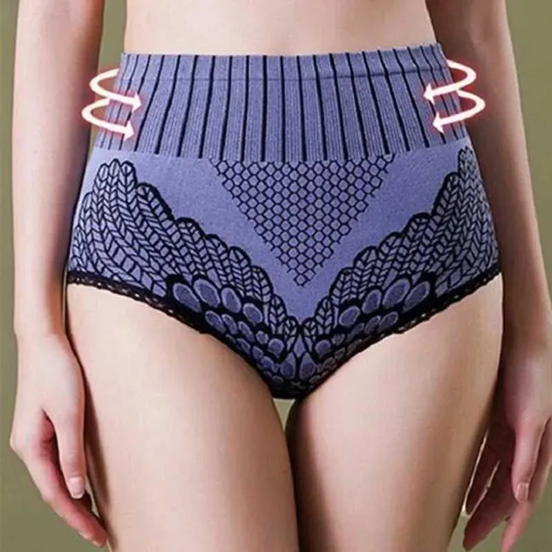 Pantes pour femmes Leak Proof Mens Cycle Sous-vêtements hauts taille et hanche en polyester graphène sous-vêtements fous