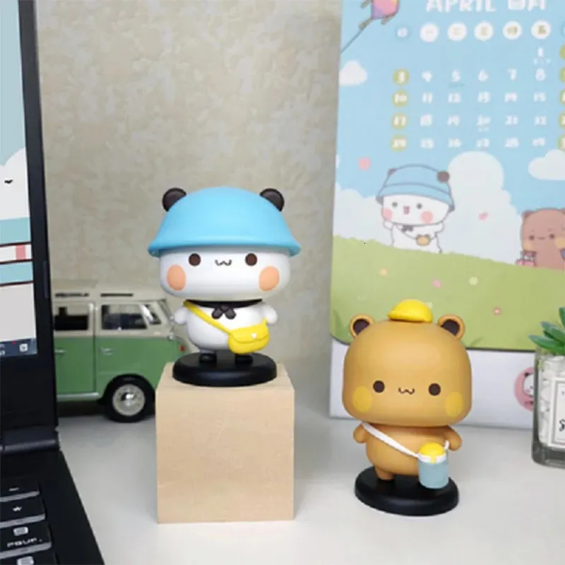 Modèle de figurine anime budu dudu kawaii panda box mystère de cadeaux d'anniversaire pour enfants Toys 240506