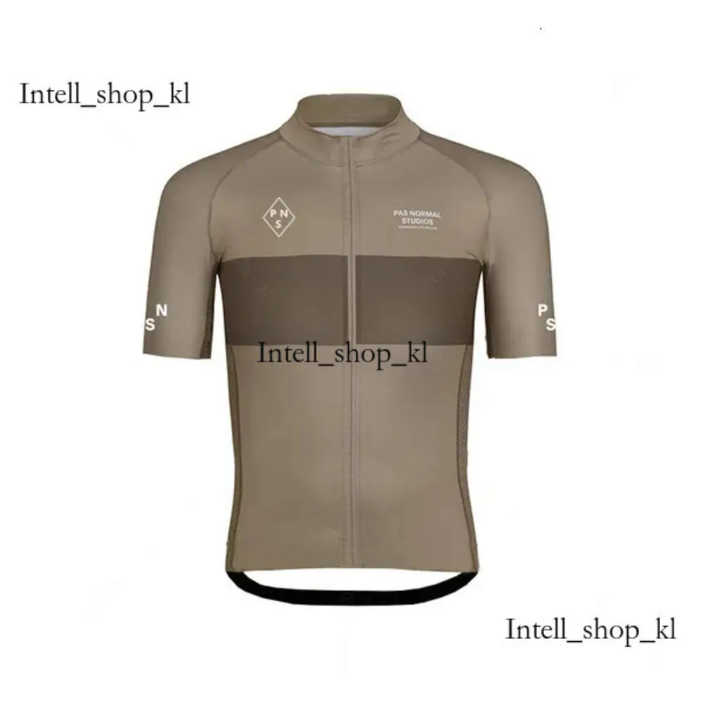 PAS Normal Studios Top Designer Team Cycling Jersey Set Maillot Cycle Breathable PA Normal Studio Soccer Jersey Ciclismo de manga corta Motocicleta 188