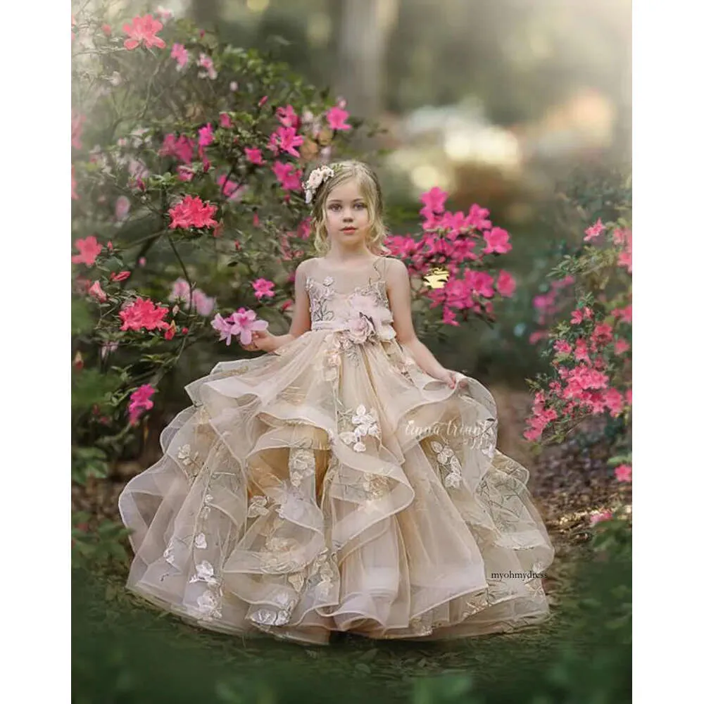 a line princess jewel sleeveless floor length applique tulle dresses NumberSea-Ball Gown A-Line Prom Dresses Princess Dress Formal Wedding Guest  Floor Length Sleeveless V Neck Tulle Backless with Pleats Ruched Appliques main image 1