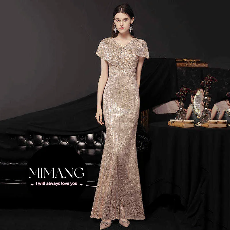 여성을위한 이브닝 드레스 2024 New Style Prom Dresses Meimaid Skirt High End Grand and Elegant