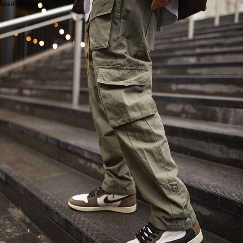 Pantalon pour hommes cargo hommes hip hop streetwear jogger pant pantalon mode pantalon multi-poche joggeurs décontractés pantalons de survêtement 7bo7