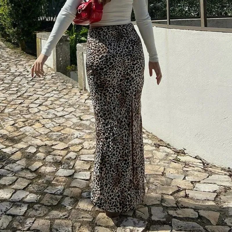 Pencil leopard maxi skirt sales