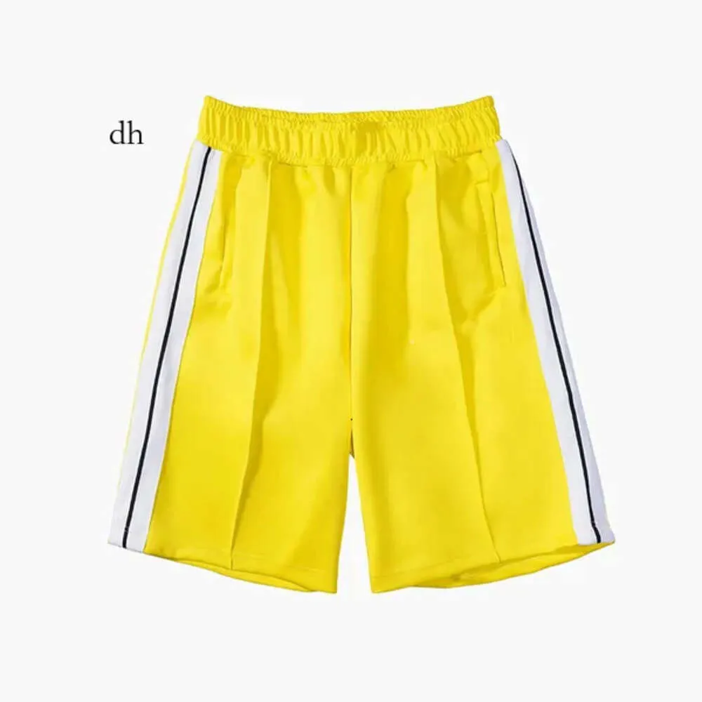 Mentiers designer shorts hommes Men d'été Biker Run for Football Détendère la longueur de genou en vrac décontractée avec Pocket Streetwear Beach Stripe Brim Short 12