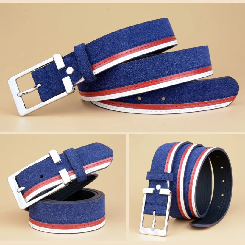 2019 modedesigner Tom Belt Mens Belt Luxury Style läder höstbälten för kvinnor metall stift spänne jeans byxor äkta läder man st 272g