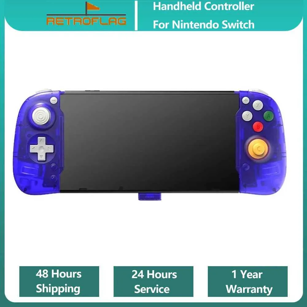 Retroflag handheld controller voor Nintendo Switch Hall Sensor Joysticks en ondersteuning voor Nintendo Switch OLED OLED Online Gaming Boards J240507