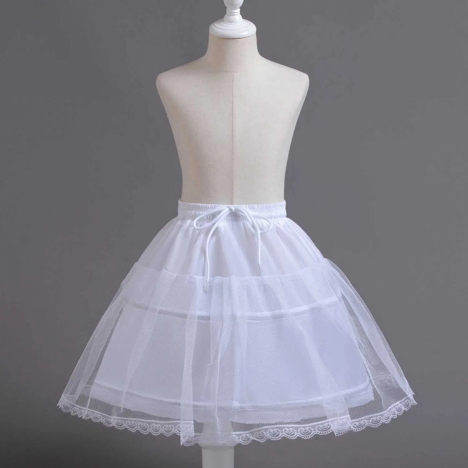 sukienka Tutu biała tiulowa spódnica dziewczynki Tutu spódnice Petticoats Dzieci Underskirt Spódnica Dzieci