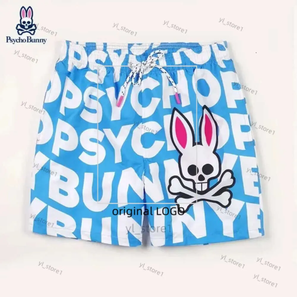Психологические шорты кролика летняя мода мужская печать кролика дышащие пары шорты хлопковые психологические кролики высококачественные повседневные шорты 3925