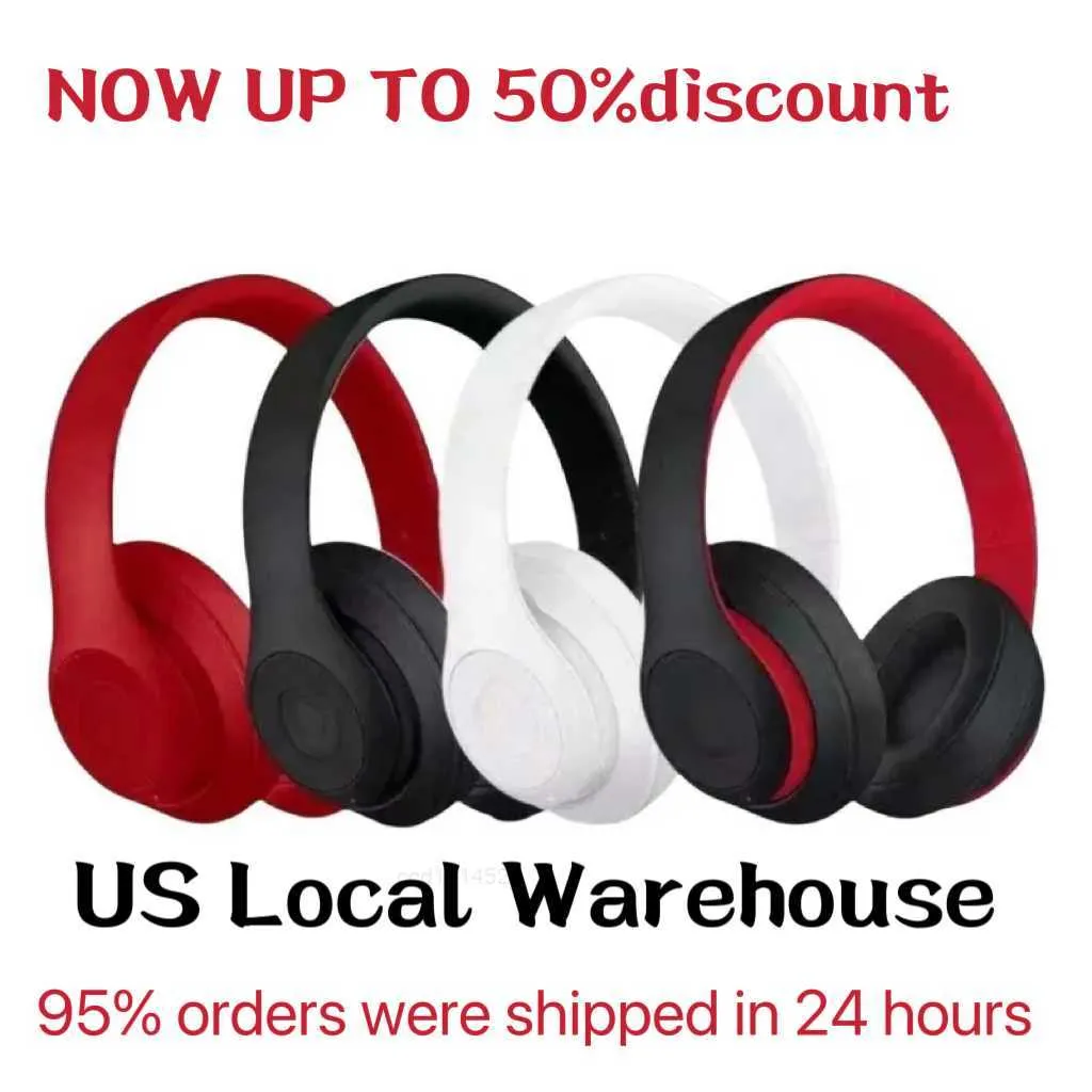 Écouteurs ST3.0 3 Bluetooth Beat Headphones Wireless Bluetooth Game Mic Mic Casque Écouteur Musique Local Warehouse 566