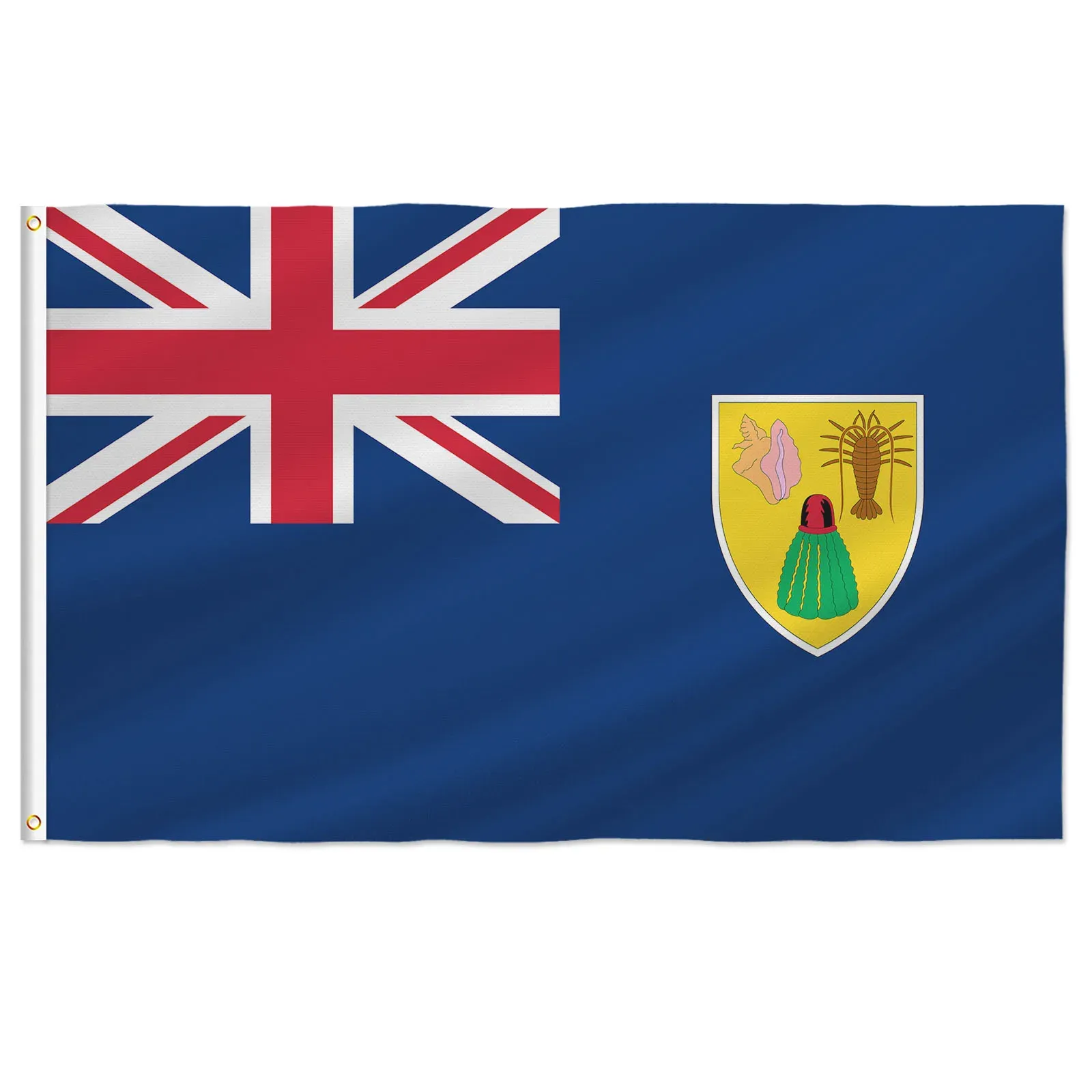 Accessoires Pterosaurier Britische Türken und Caicos -Inseln Flagge 60x90 cm 90x150 cm, Flag