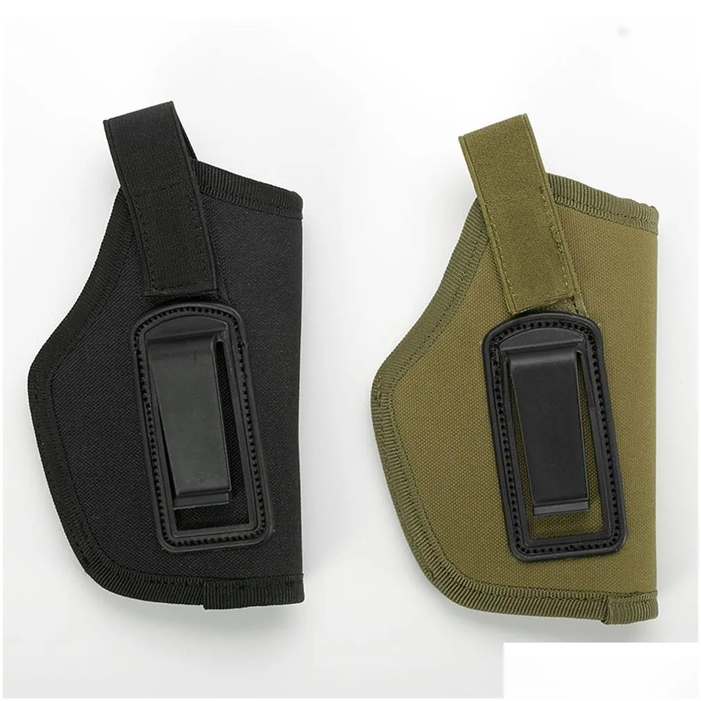 Inne akcesoria taktyczne nylonowe kaburę ukryte w torbie skórzana klip metalowy pasek zestaw pistoletów powietrza