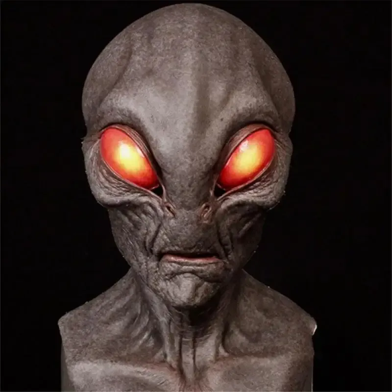 Masques Halloween Alien Mask effrayant horrible horreur Alien SuperSoft Mask Mask Creepy Party Decoration Funny Cosplay Prop Masks New