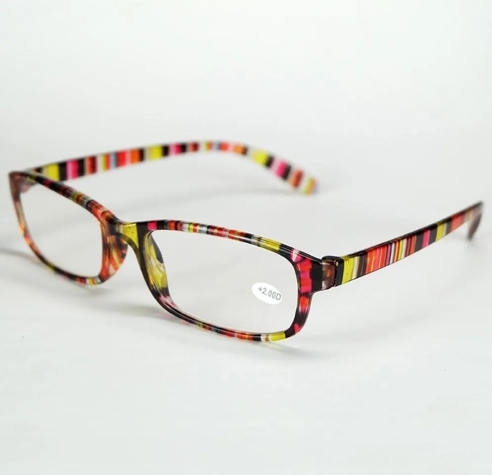 7 couleurs Lunettes de lecture de résine Plastique Full Frame Eyeglass Ligh plus et moins cher pour les personnes âgées3406967