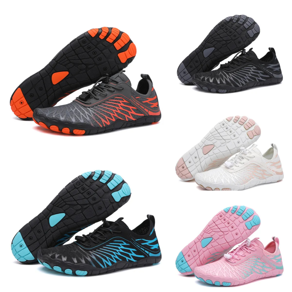 2024 New top luxury Designer Outdoor sneakers Creek Tracing Couple Anti cutting Beach Fitness Fishing Cycling Swimming Amphibious Waterwading Shoes Summer