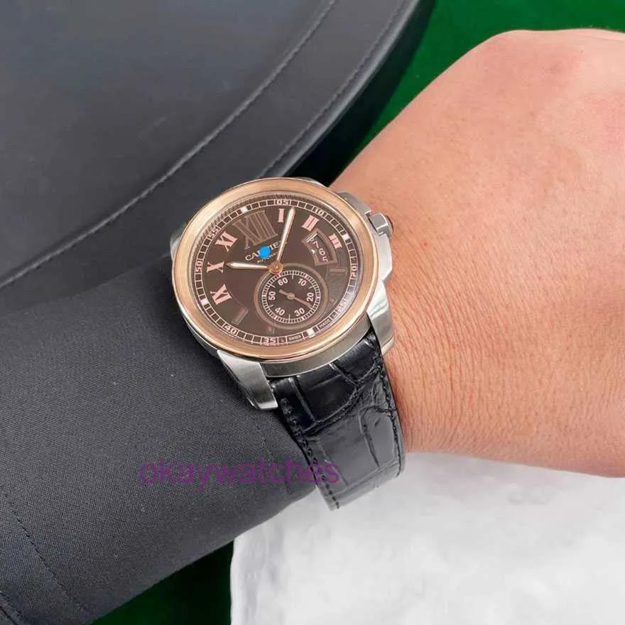 Crata Unisexe Watches Market entièrement automatique Mécanique Mens Regardez nouveau avec la boîte d'origine
