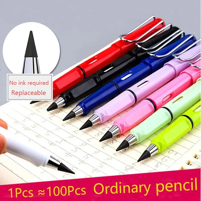 Technologie onbeperkt schrijven potlood geen inkt Nieuwheid Pen Art Sketch Painting Tools Kid Gift School Supplies briefpapier 240425