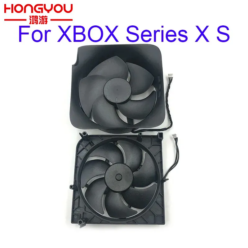 Głośniki oryginalne dla Xbox Series X wentylator chłodzący 4 -pinowy radiator chłodnica wewnętrzna wentylator chłodzący wentylator dla kontrolera gry X/s Xbox X/s