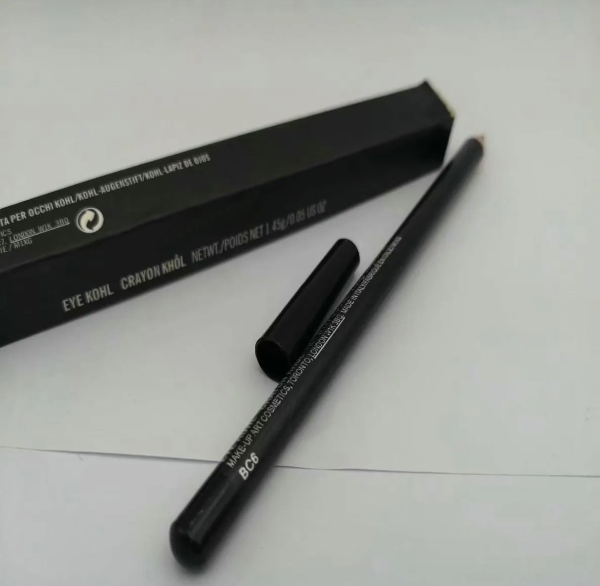 Nouveau maquillage eyeliner crayon khol crayon eyeliner crayon naturel waterptoof Black Eye liner stylo 145g 6887814