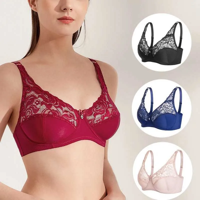 Bras Womens Push Up Bras Nowa gorąca sprzedaż wysokiej jakości bielizny koronkowe dekoracja satynowa bieliznę Wygodna duża wielkość damska Brasl2405