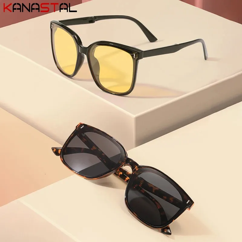 ZENOTTIC 2025 Occhiali Da Sole Alla Moda/retrò Con Clip (occhiali Anti Luce Blu Clip Polarizzata) Per Uomo Donna - Foto 11