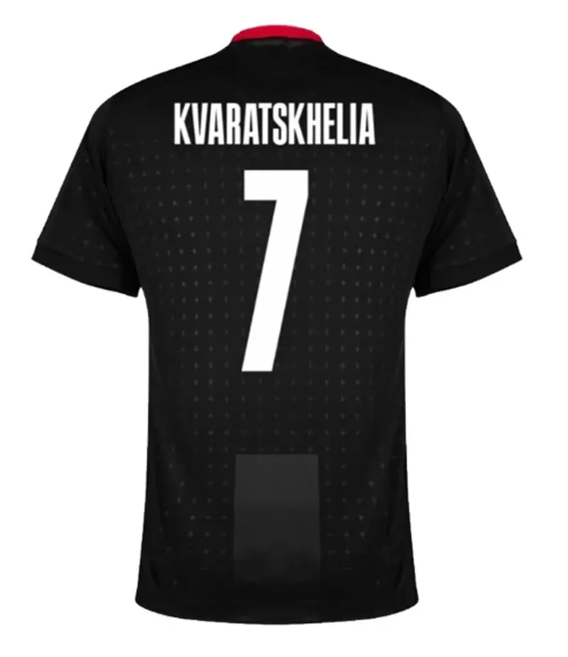 Georgian Soccer Jersey KVARATSKHELIA Euro Cup Georgia National