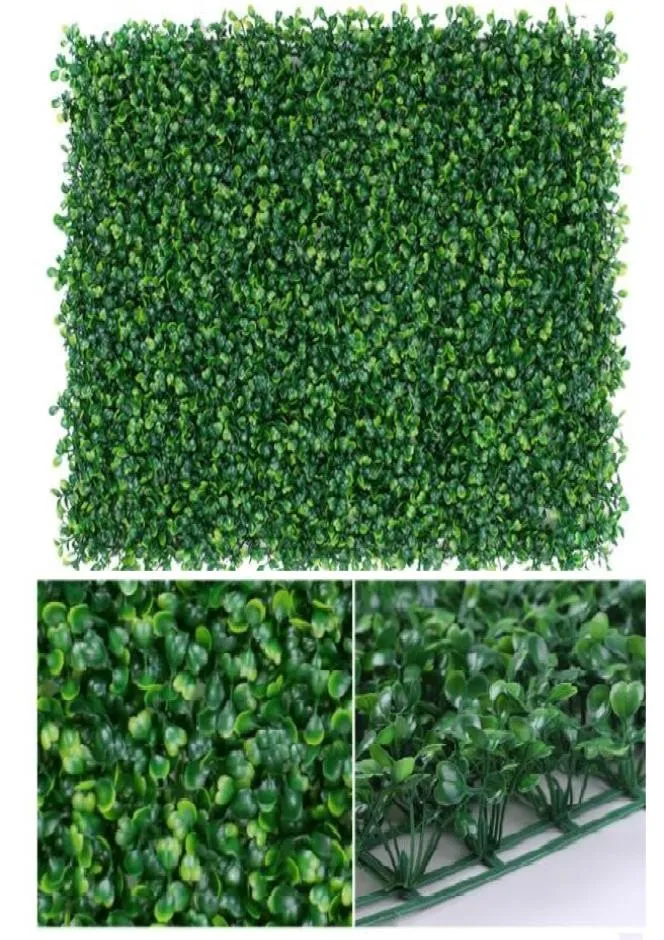 40cmx60cm plantes artificielles pelouses mures artificielles pour la fête de mariage en arrière