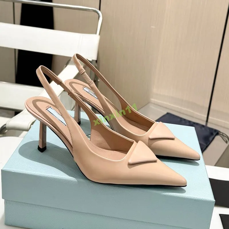Nude block heel slingback on sale