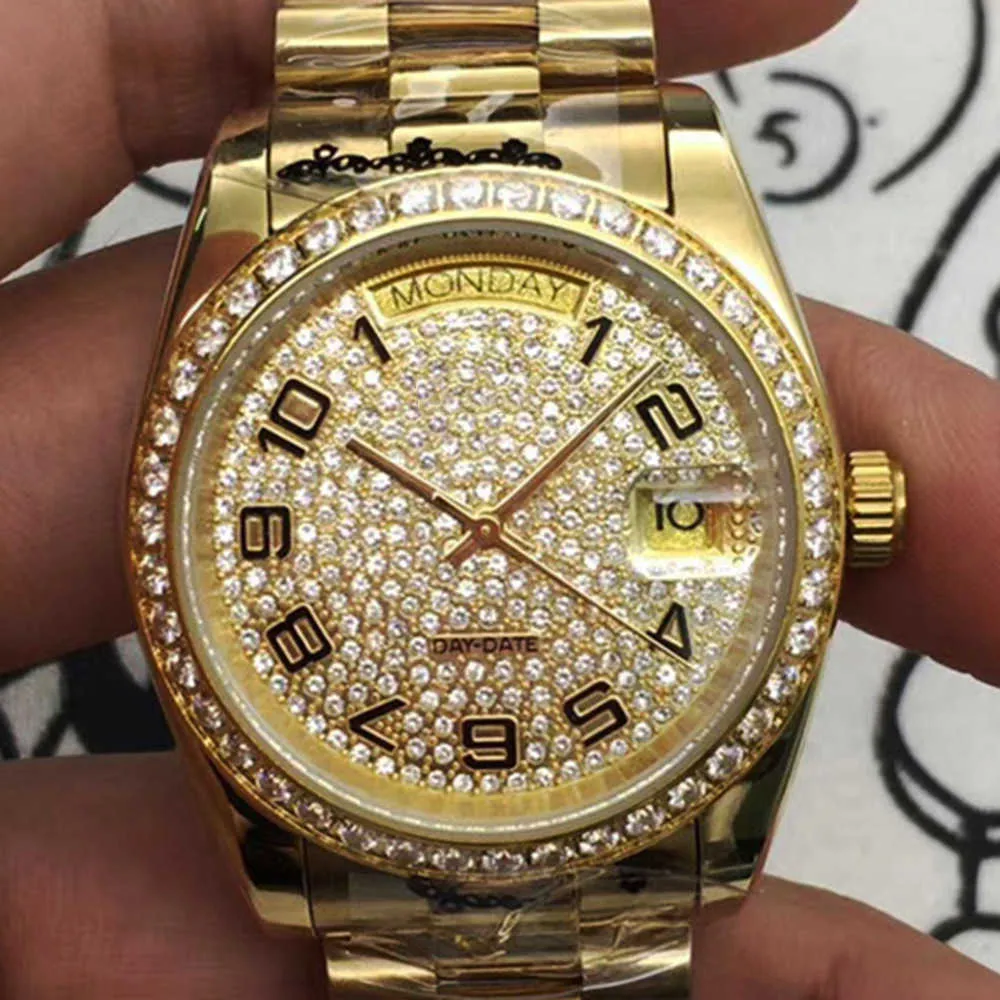 Designer orologio RELOJ orologi AAA Watch meccanico automatico Log perle oro perle full digitale orologio meccanico orologio meccanico da uomo orologio da uomo