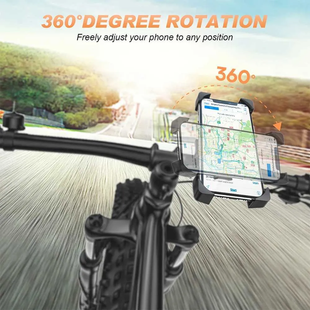 Téléphone portable supporte les supports de téléphone de vélo universel support de moto