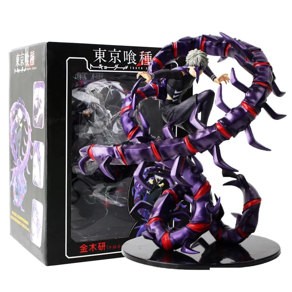 Action Toy Figures 25Cm Tokyo Gho Figure Kaneki Ken Touka Kirishima Pvc Awakening Figurine Generation Of Dark Drop Delivery Toys Gifts Dhpd2