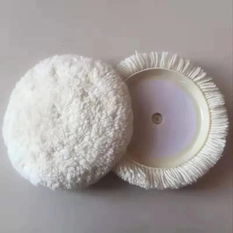 125mm Auto Tampone di Lucidatura Ceretta Lana Lucidatrice