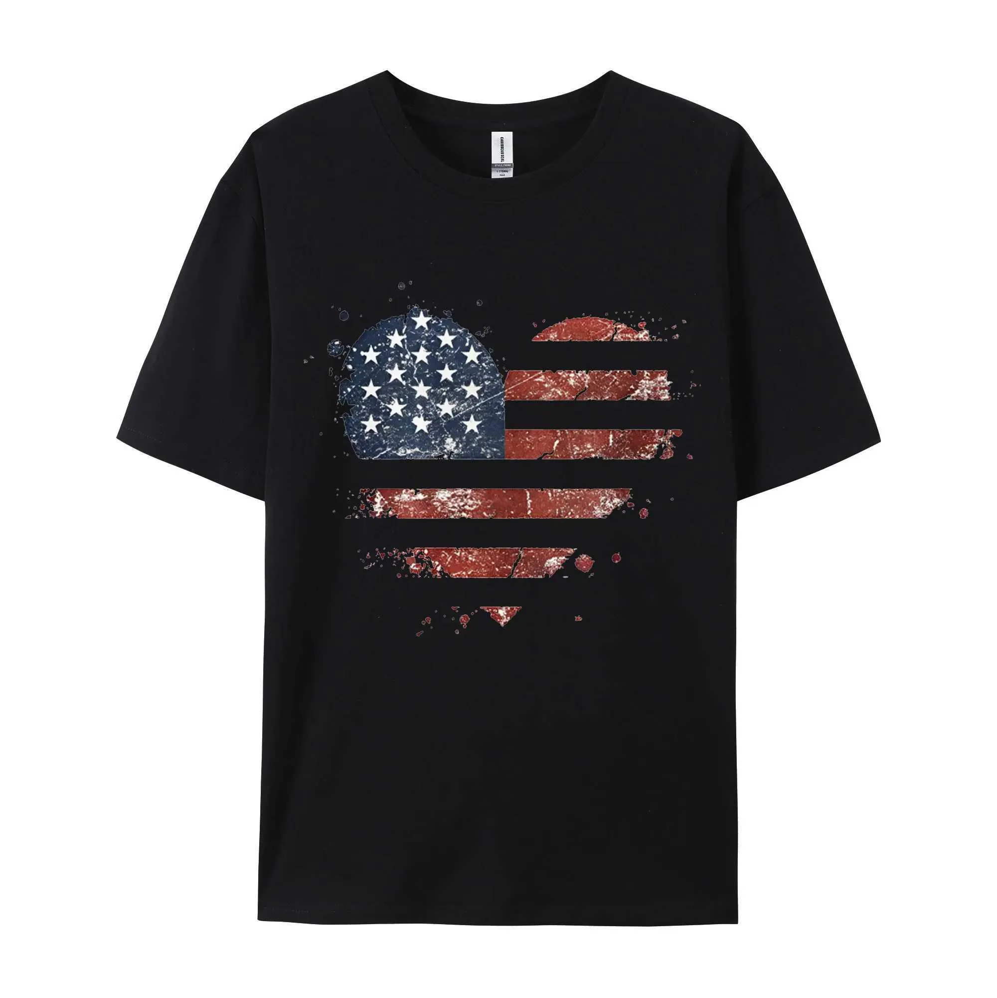 Koszulka damska American Retro T-shirts z lat 90. estetyczne topy z lat 90. drukowane topy modne i swobodne koszulki z krótkim rękawem2405