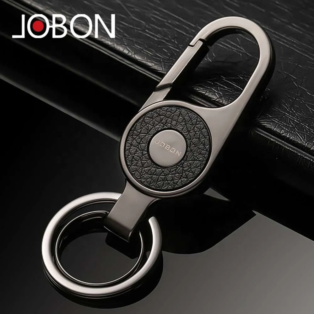 Jobon Fembetzed Style High Quality Car Key Chain Chain en cuir de mode Habilleur de clés avec emballage cadeau