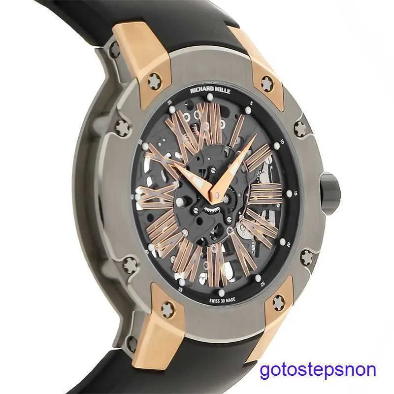 RM Mechanical Watch Watch RM033 Extra Flat Titanium Car Men's Watch RM033 Amti Sea