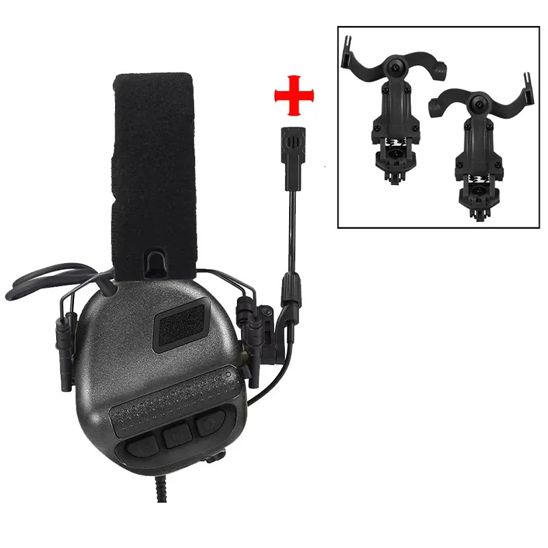 Military Tactical Headset: Noise Cancelling Shooting