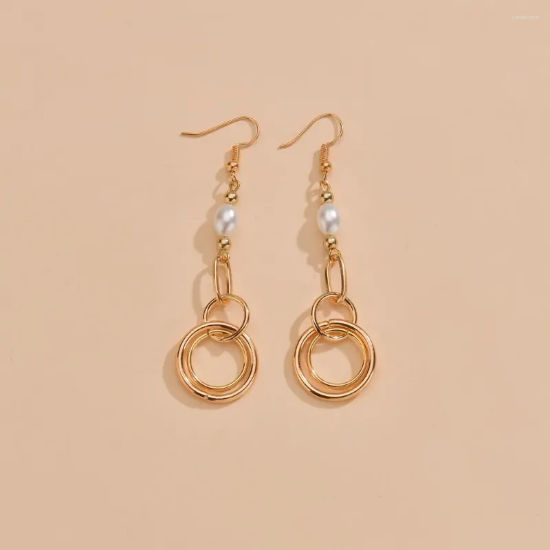 Orecchini doganici geometria retrò minimalista femmina nicchia barocco piercing per donne gioielli y2k accessori all'ingrosso commerciale