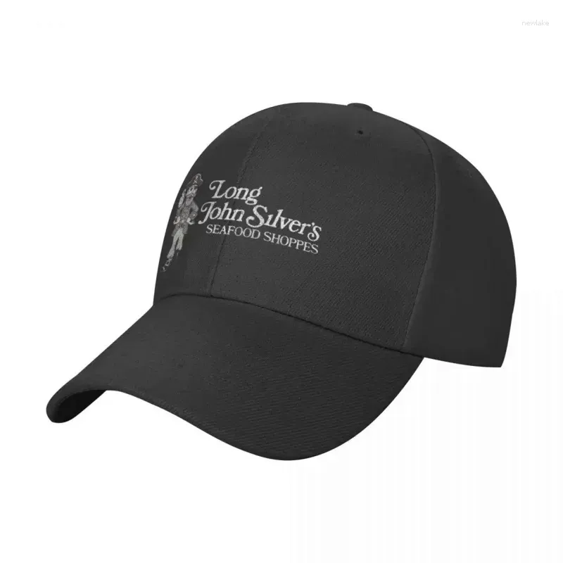 Bollmössor Long John Silver's Seafood Shoppe Baseball Cap Christmas Hat Wild Custom Streetwear Women's Hats for the Sun Men's