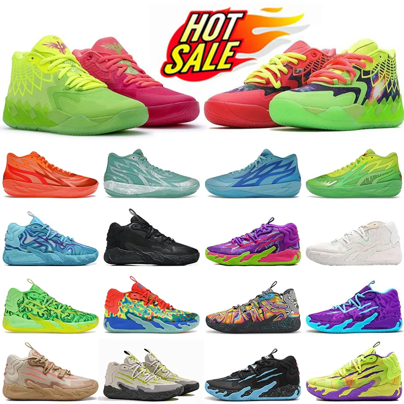 MB.02 Lamelo Ball Shoes Basketball Shoes MB.03 MB.04 Rick and Morty Toxic Melo Chino Hills Guttermelo Ricks Men Women utomhus Athletic Designer Trainers MB.04 EUR 36-46