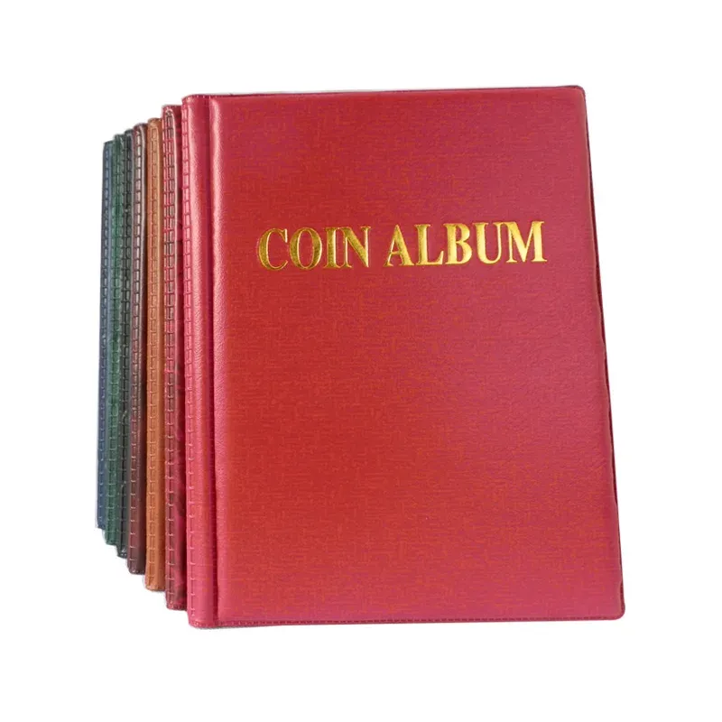 Albums Coin Album 250 openings 10 pages World coin stock collection protection album OEM and banknote album