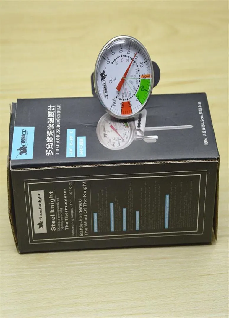 Thermomètres alimentaires outils de cuisine Thermomètre à eau de sonde alimentaire numérique pour le café Waters Chocolates de lait236I6429219
