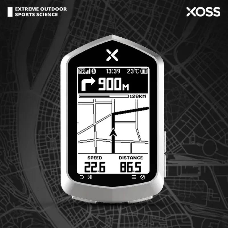 Xoss Nav Pro Bike Computer NAV plus GPS Bicycle Speed Metter Wireless Metter Navigation Bluetooth Ant Odomètre Cadence 240507